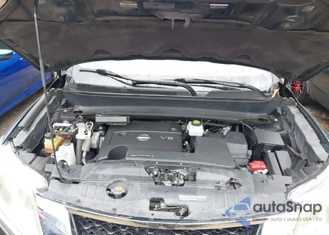 2016 Nissan Pathfinder Platinum из США, поврежденный, VIN 5N1AR2MMXGC645097